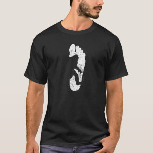 Camiseta Pegada de Bigfoot