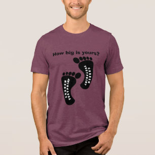 Camiseta Pegada do carbono