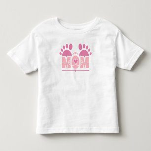 Camiseta Pegada do Coração da MÃE