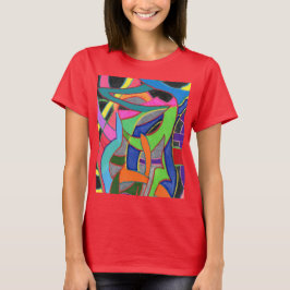 Camiseta Pegada ocular, chamariz de atenção e único