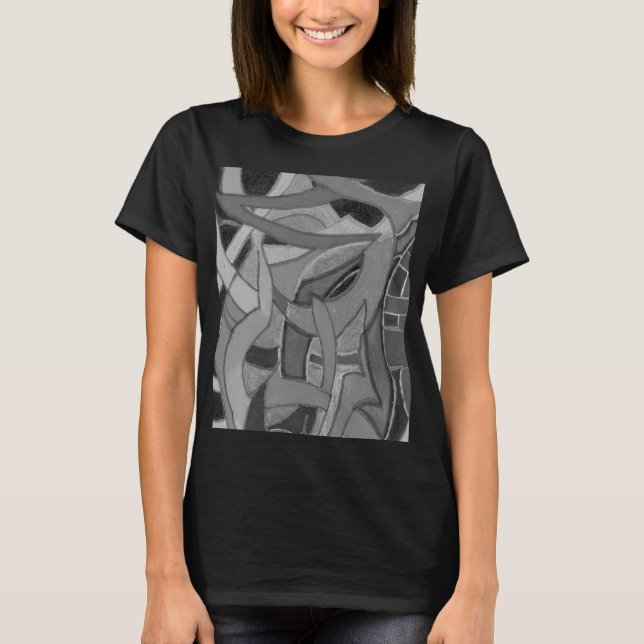Camiseta Pegada ocular, chamariz de atenção e único (Frente)