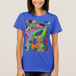 Camiseta Pegada ocular, chamariz de atenção e único