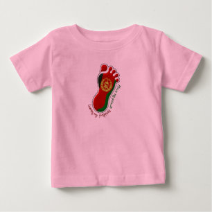 Camiseta Pegadas AFG Baby Tee
