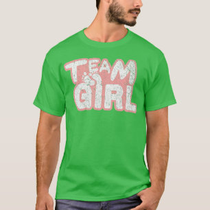 Camiseta Pegadas Chá de fraldas Equipe Rapariga Festa De Be