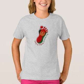 Camiseta Pegadas de AFG Kids Tee