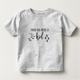 Camiseta Pegadas de Cães e Bebês