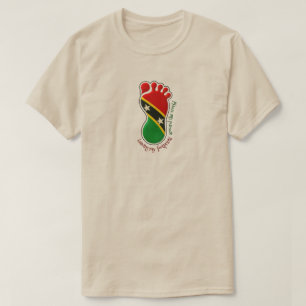 Camiseta Pegadas de SKN Adulto