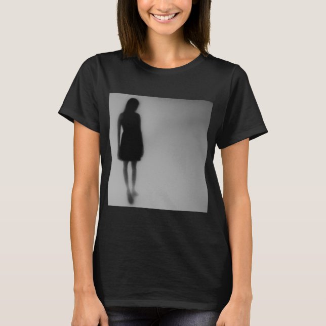 Camiseta Pegadas Desaparecendo na Névoa (Frente)