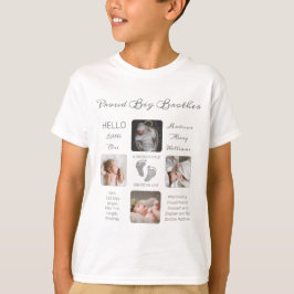 Camiseta Pegadas Foto de Nascimento KeepsasasasasaouIrmão O