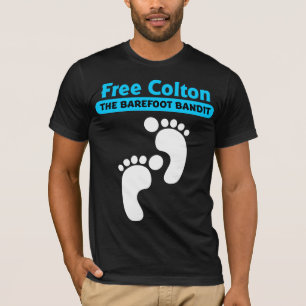 Camiseta Pegadas livres de Colton