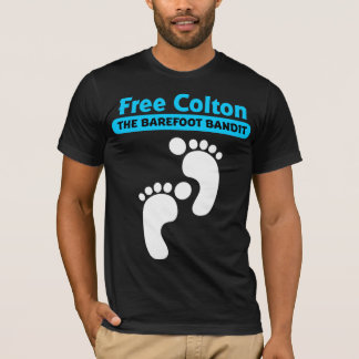 Camiseta Pegadas livres de Colton