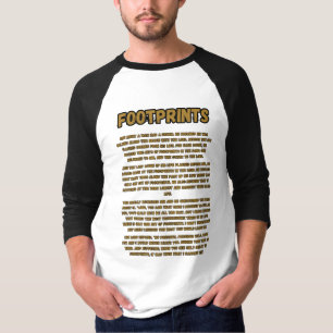 Camiseta Pegadas na Oração de Areia 3/4
