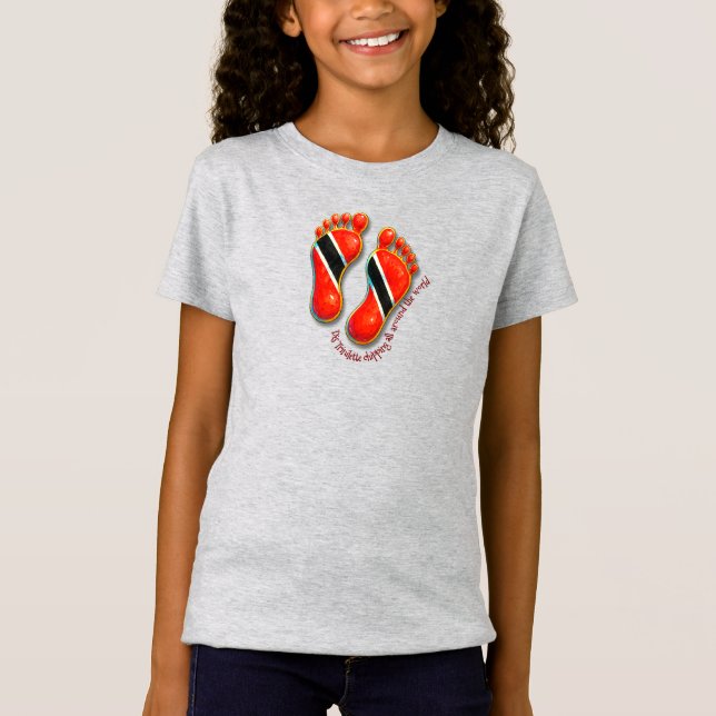 Camiseta Pegadas S2 Girls Tee - Trini (Frente)
