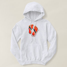 Camiseta Pegadas S2 Hoodie (Hoodie) feminino - Trini