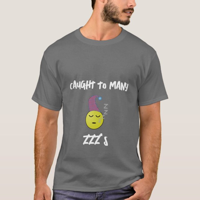 CAMISETA PEGADO AO ESCURO BÁSICO DE MUITOS ZZZ (Frente)