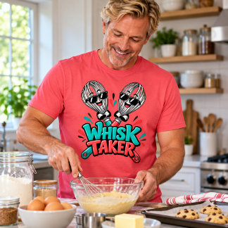 Camiseta Pegador de Batedeira – Piada Divertida de Culinári