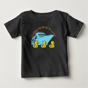 Camiseta Pegando Meus Patos Cruzeiros Em Uma Fila