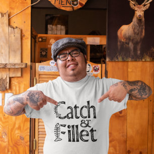 Camiseta Pegar & Filetar