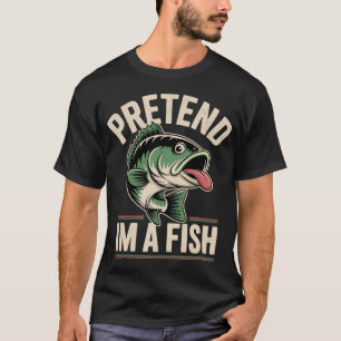 Camiseta Pegar meninos maus (pesca)