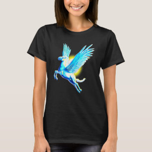 Camiseta Pégaso Vintage Cavalo Voador Grego Mitológico Mito