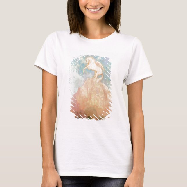 Camiseta Pegasus branco, c.1908 (óleo na canvas) (Frente)