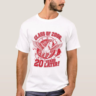 Camiseta Pegasus de Combate Branco da SOA: 20 Anos Depois