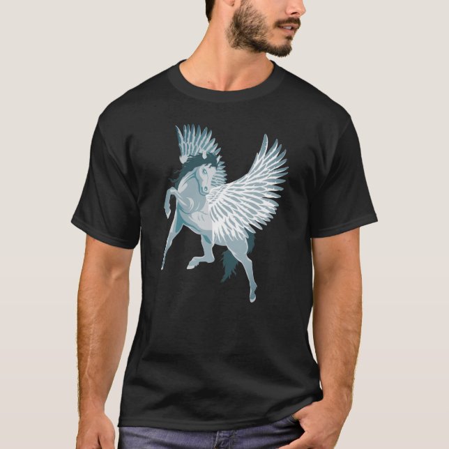 Camiseta Pegasus Mitologia Grega Cavalo Alado (Frente)