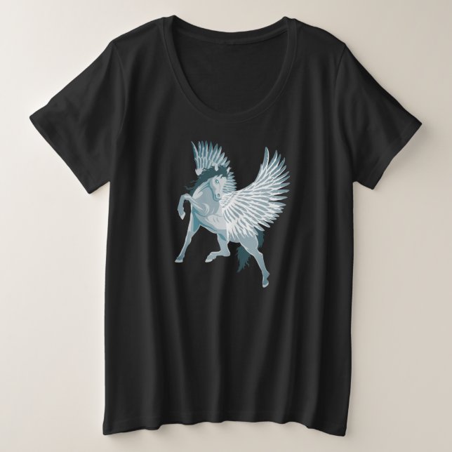 Camiseta Pegasus Mitologia Grega Cavalo Alado (Frente do Design)