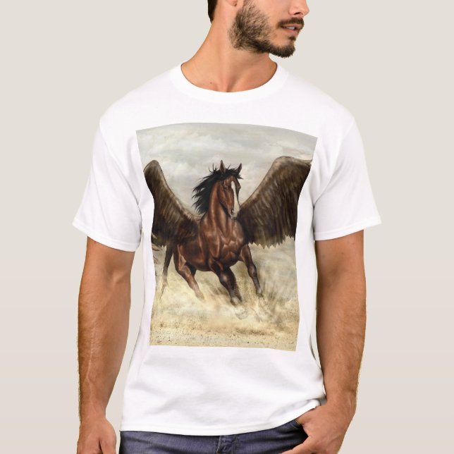 Camiseta Pegasus na asa (Frente)
