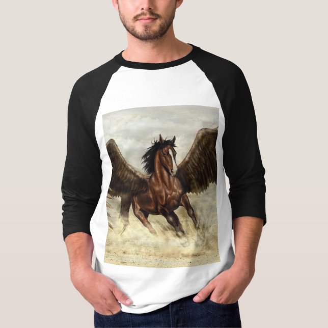 Camiseta Pegasus na asa (Frente)