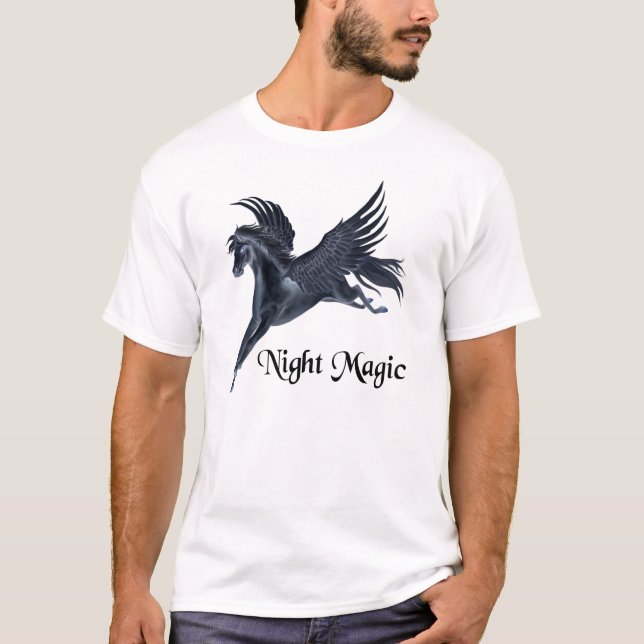 Camiseta Pegasus Preto (Frente)