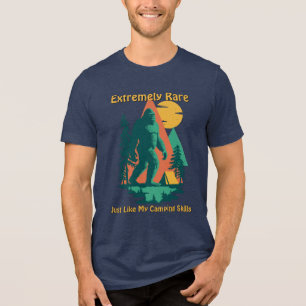 Camiseta PéGrande Floresta Acampamento Montanhas Aniversári