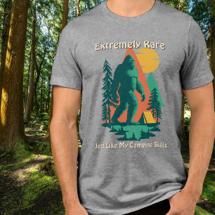 Camiseta PéGrande Floresta Montanhas Acampamento Personaliz