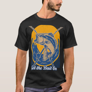 Camiseta Pegue a Isca Na Pesca Caça Pescador Caçador F