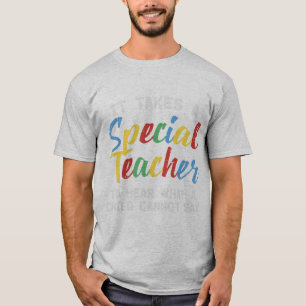 Camiseta Pegue esta fofa Que É Preciso Um Professor Especia