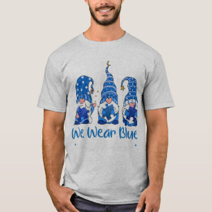 Camiseta Pegue Este "Três Gnomos Segurando Quebra-cabeça