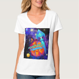 Camiseta Pegue-me em Saturno