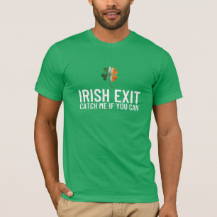 Camiseta Pegue-me Se Você Puder – Saída Irlandesa Dia de Sã