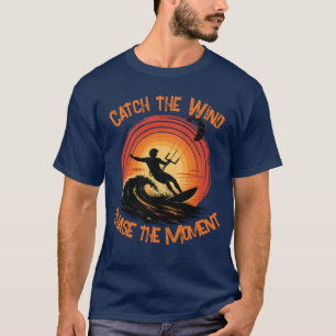 Camiseta Pegue o Vento, Persiga o Momento