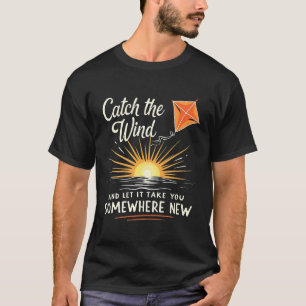 Camiseta Pegue o vento - Suave Inspiração