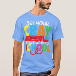 Camiseta Pegue Seu Carro É O Primeiro Dia Da Escola
