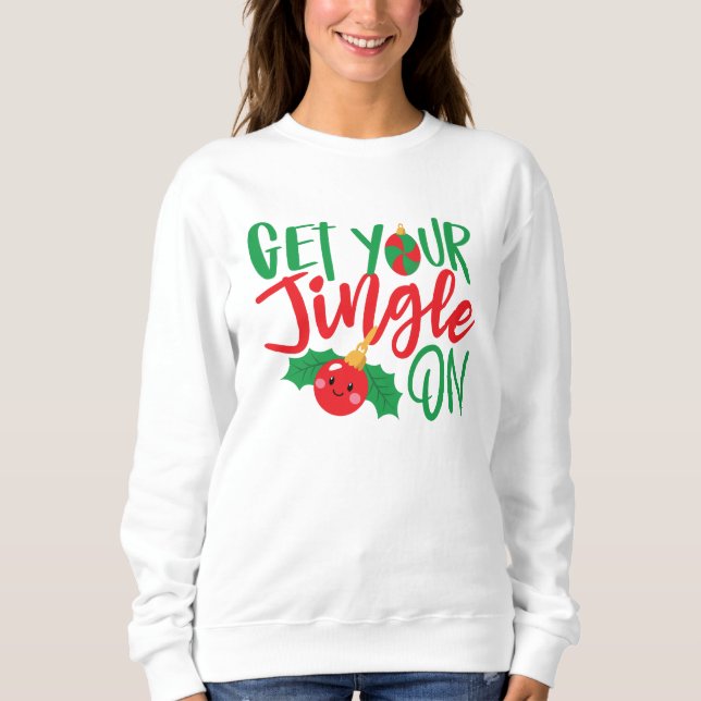 Camiseta Pegue Seu Jingle No Natal (Frente)