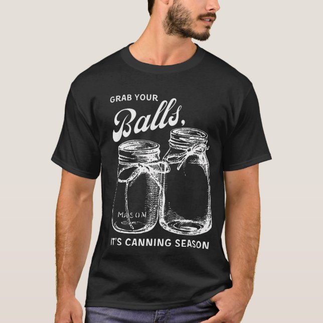 Camiseta Pegue Suas Bolas E A Pedra De Banho (Frente)