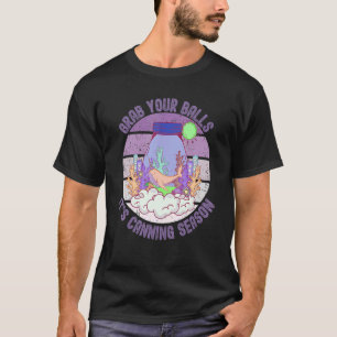 Camiseta Pegue Suas Bolas É Temporada De Conservas  Dito Pi