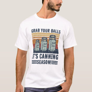 Camiseta Pegue Suas Bolas. É Vintage Da Estação De Canning