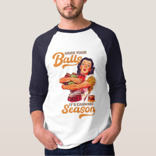 Camiseta Pegue Suas Bolas, Sua Estação de Canning, pegue se