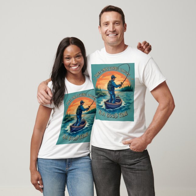 Camiseta Pegue um Bom Momento (Unissex)