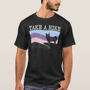 Camiseta Pegue Um Caminho Gráfico De Schipperke