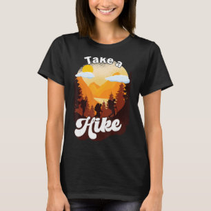 Camiseta Pegue um ônibus de sobrevivência ao ar livre