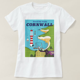 Camiseta Pegue um trem para Cornwall